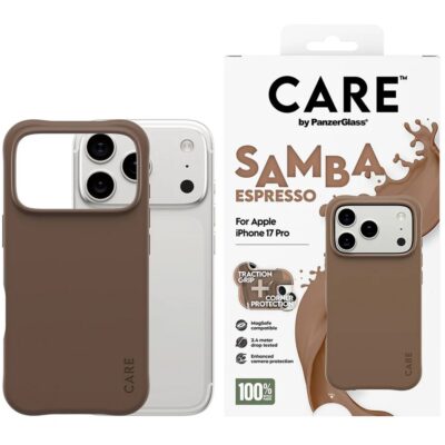 Panzerglass by Care iPhone 17 Pro Samba Magsafe Kılıf - Espresso