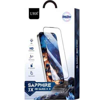 URR iPhone 17 Pro Max Sapphire 3X HD Safir Cam Ekran Koruyucu - Şeffaf