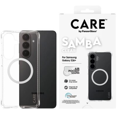 Panzerglass Care Galaxy S26+ Samba QI Kılıf – Şeffaf