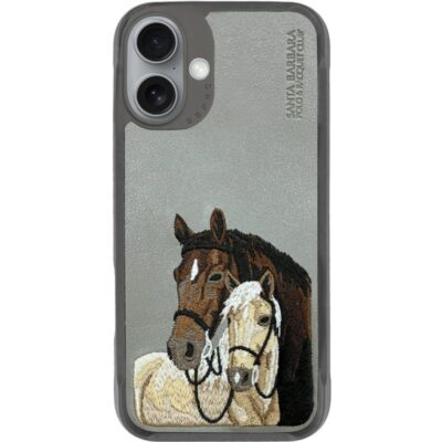 Santa Barbara Polo Racquet Club iPhone 16 Isidore Kılıf - Titan Gri