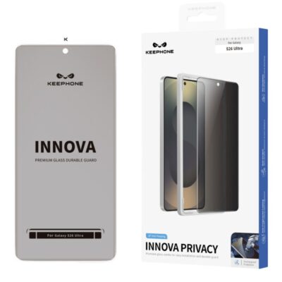 Keephone Galaxy S26 Innova Privacy Cam Ekran Koruyucu - Hayalet