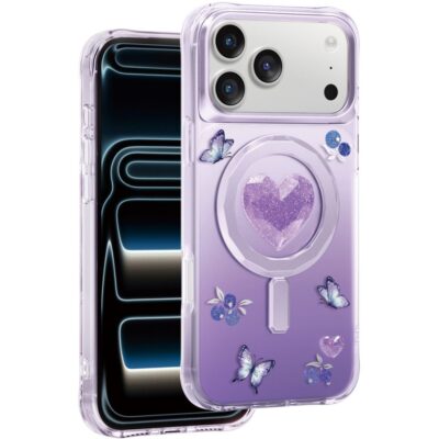 Keephone iPhone 17 Pro Max Peachy Magsafe Kılıf - Mor