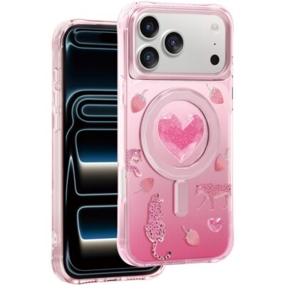 Keephone iPhone 17 Pro Max Peachy Magsafe Kılıf - Pembe