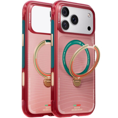 Torras iPhone 17 Pro Max OStand Q3 Air World Cup Magsafe Kılıf - Wave of Passion