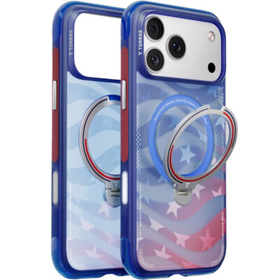 Torras iPhone 17 Pro Max OStand Q3 Air World Cup Magsafe Kılıf - Starlight