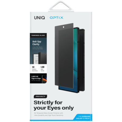 Uniq Galaxy Z Fold 7 Optix Cam Ekran Koruyucu - Hayalet