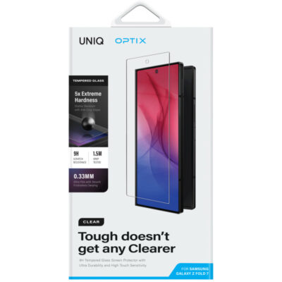 Uniq Galaxy Z Fold 7 Optix Clear Cam Ekran Koruyucu - Şeffaf