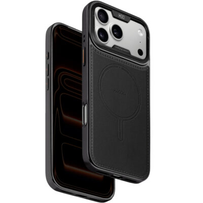HDD iPhone 17 Pro HBC-465 Carnallite Magsafe Kılıf - Siyah