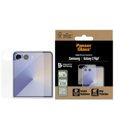 PanzerGlass Galaxy Z Flip 7 UWF Cam Ekran Koruyucu – Şeffaf