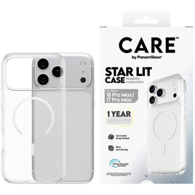 Panzerglass by Care iPhone 18 Pro Max Star Lit Simli Magsafe Kılıf - Şeffaf